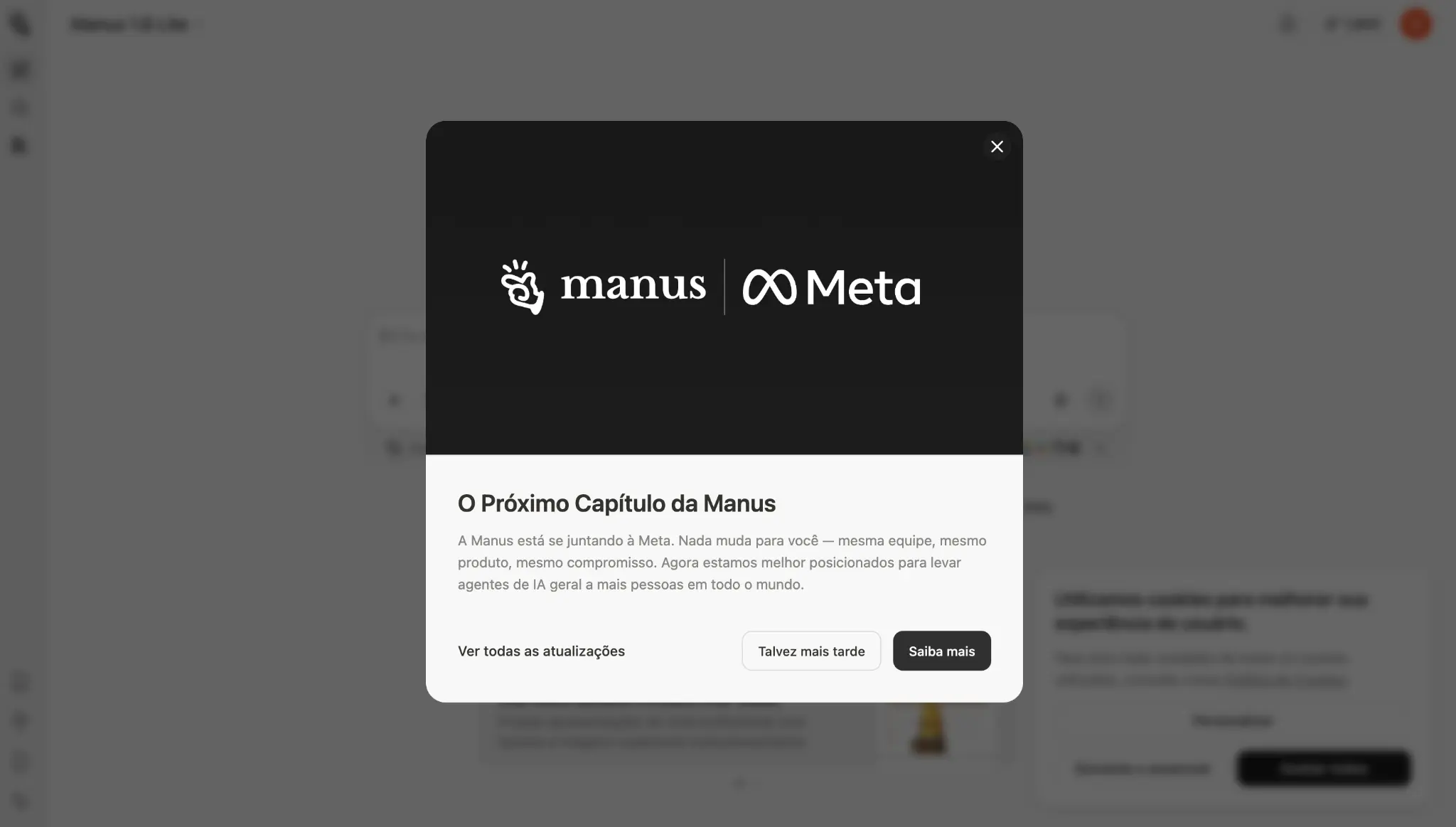 Manus e Meta - Inteligência Artificial Autônoma